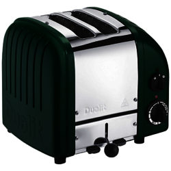 Dualit Made to Order Classic 2-Slice Toaster Stainless Steel/Moss Green Matt